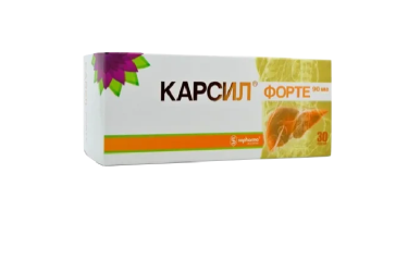 Карсил Форте 90мг капс №30