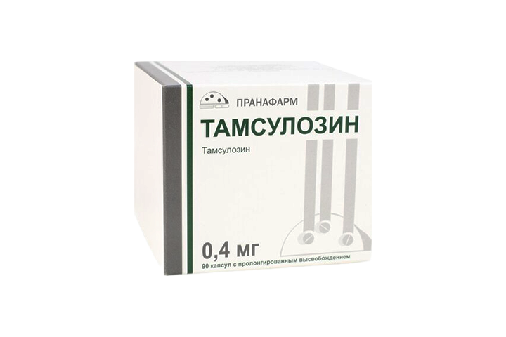 Тамсулозин 0,4мг капс пролонг №90