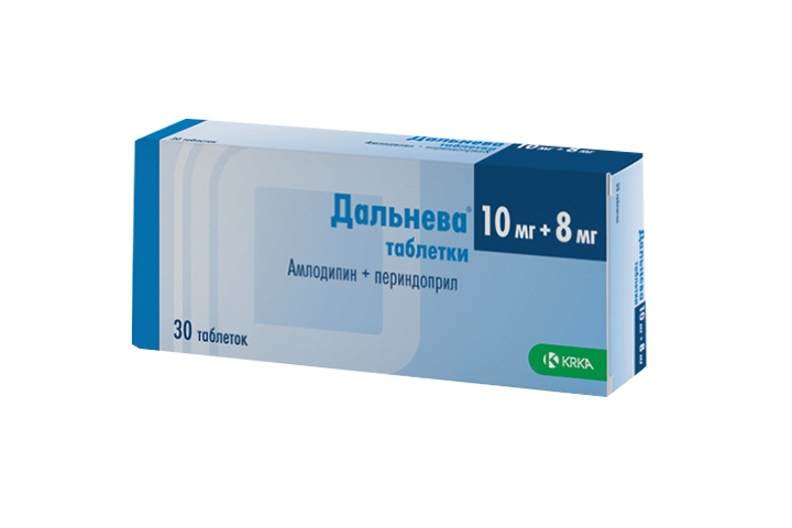 Дальнева 10мг+8мг табл №30