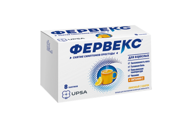 Фервекс пак с/сах №8 лимон