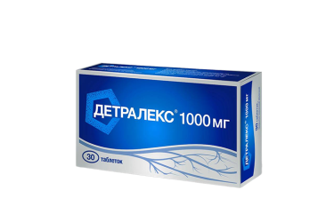 Детралекс 1г табл п/пл/о №30
