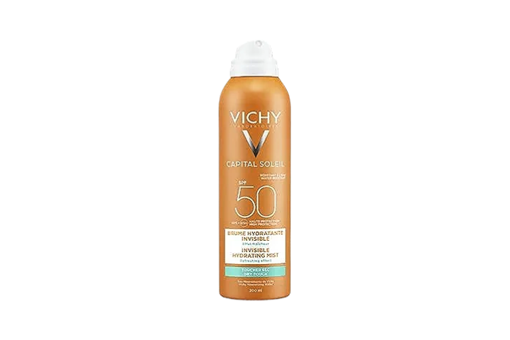 ВИШИ Капиталь Солей Спрей-вуаль увлажн SPF50+ 200мл
