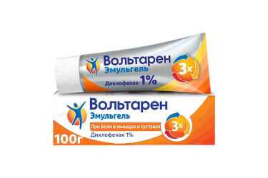 Вольтарен Эмульгель 1% гель д/нар прим 100г