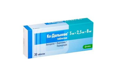 Ко-Дальнева 5мг+2,5мг+8мг табл №30