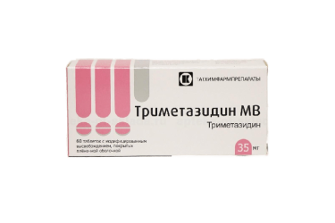 Триметазидин МВ 35мг табл п/пл/о модиф высв №60