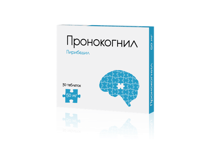Пронокогнил 50мг табл п/пл/о с контр/высвоб №30