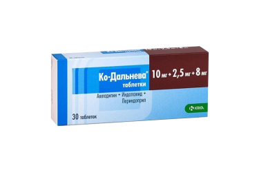 Ко-Дальнева 10мг+2,5мг+8мг табл №30