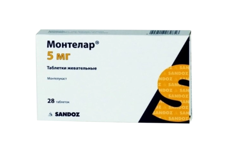 Монтелар 5мг табл жев №28