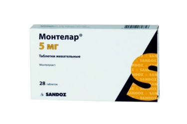 Монтелар 5мг табл жев №28