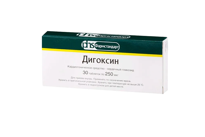 Дигоксин 250мкг табл №30