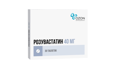 Розувастатин 40мг табл п/пл/о №30