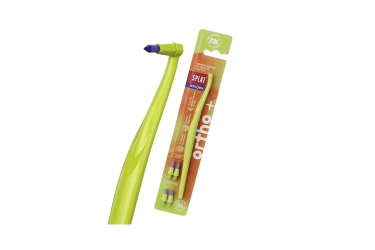 Сплат Smilex Ortho+ Зубная щетка монопучковая + смен/насад 4шт