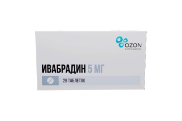 Ивабрадин 5мг табл п/пл/о №28