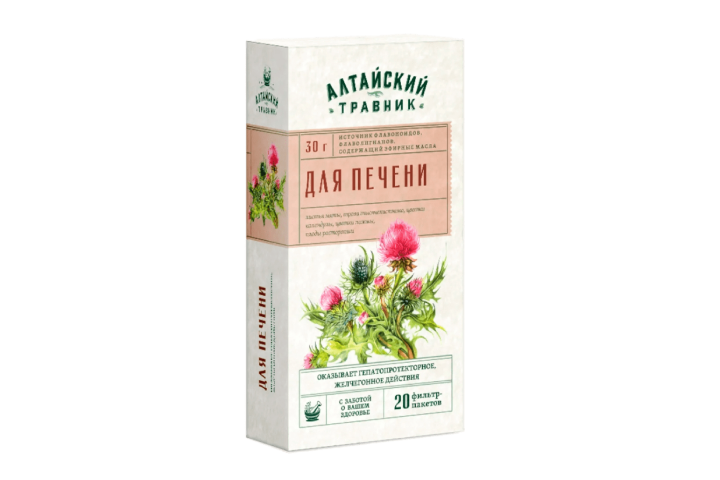 Алтайский Травник Фиточай д/печени 1,5г ф/п №20