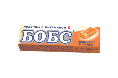 Бобс Леденцы с вит С 35г апельсин/лимон БАД