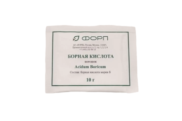 Борная к-та пор 10г