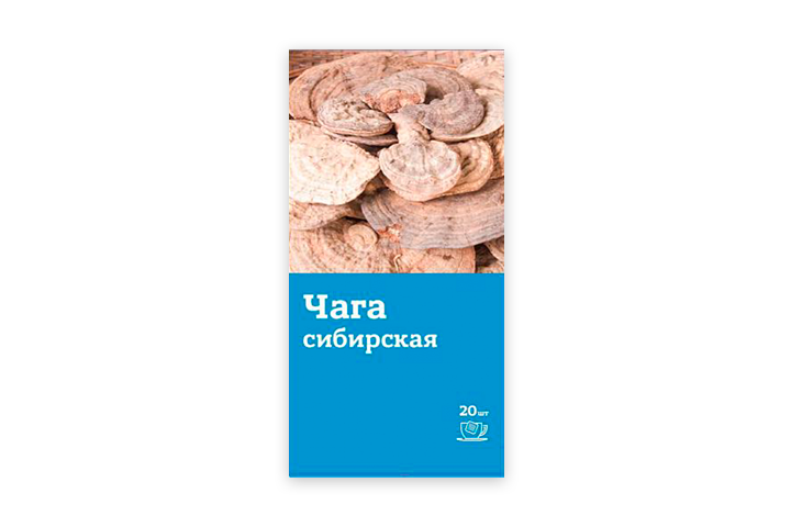 Чага сибирская 2г ф/п №20 БАД