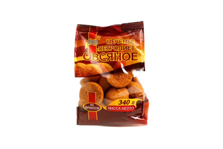 Печенье Овсяное на фруктозе 340г