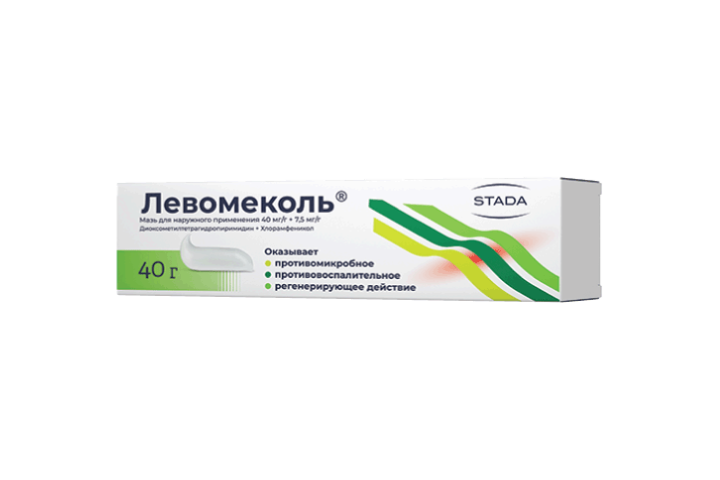 Левомеколь мазь д/нар прим 10г