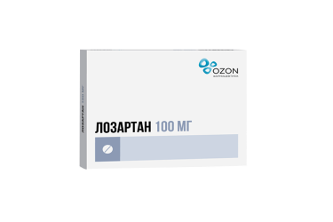 Лозартан 100мг табл п/пл/о №60