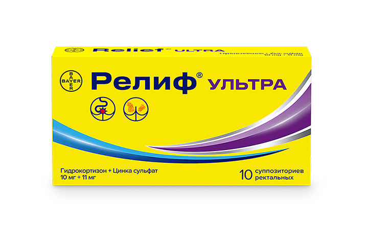 Релиф Ультра супп рект №10