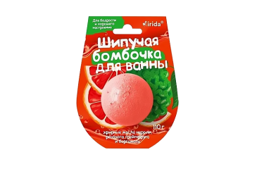 Mirida Шипучая бомбочка д/ванны Для бодрости и хорошего настроения 110г