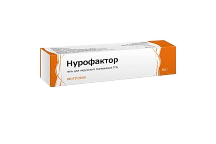 Нурофактор 5% гель д/нар прим 50г