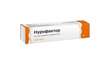 Нурофактор 5% гель д/нар прим 50г