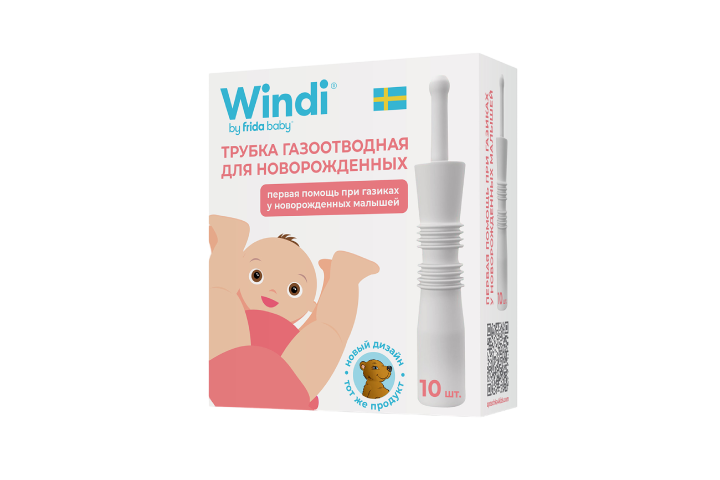 Винди Трубка рект газоотвод д/новорожд №10