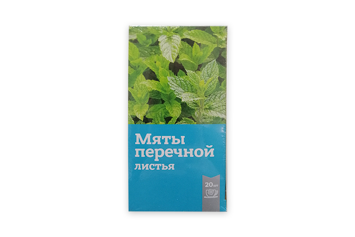 Мяты перечной листья 1,5г ф/п №20 БАД