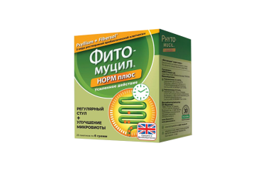 Фитомуцил Норм Плюс пор д/пр внутрь 6г пак №25