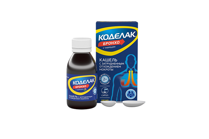 Коделак Бронхо с чабрецом сироп 100мл