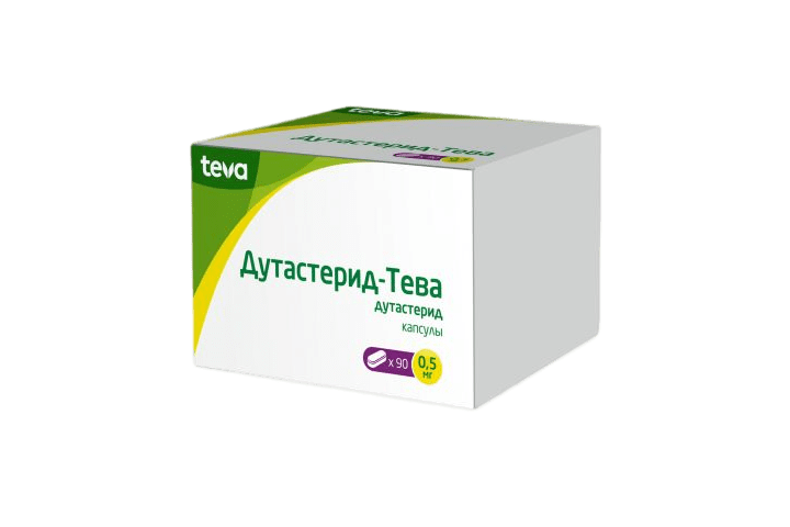 Дутастерид-Тева 0,5мг капс №90