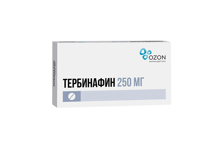 Тербинафин 250мг табл №10