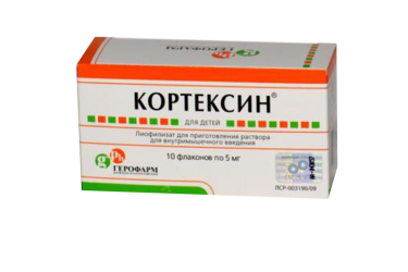 Кортексин 5мг лиоф д/приг р-ра в/м фл №10