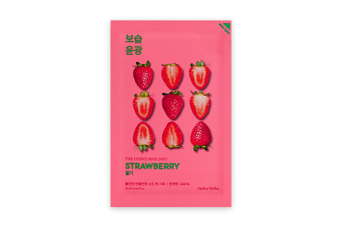 Holika Holika Pure Essence Mask Sheet Strawberry Маска освеж клубника ткан 20мл