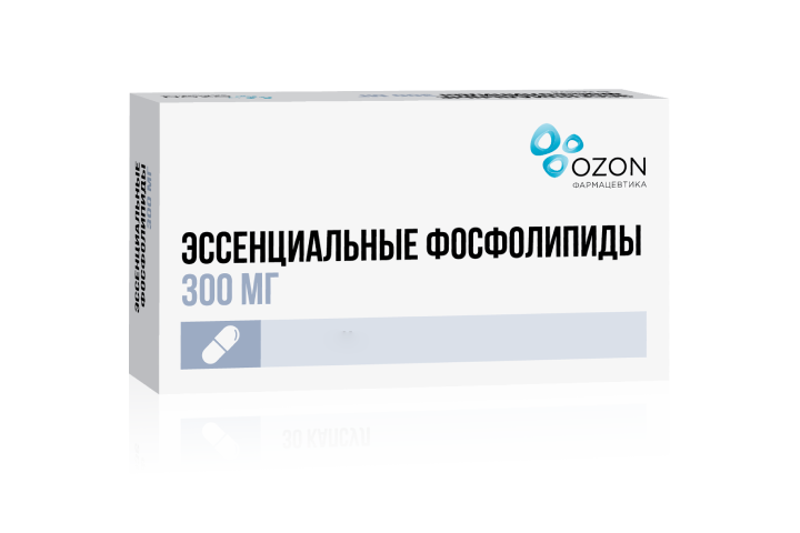 Эссенциальные фосфолипиды 300мг капс №90