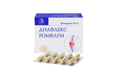 Диафлекс Ромфарм 50мг капс №60