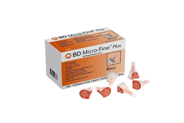 Игла BD Micro-Fine Plus д/инсулин инжект 0,25х6мм 31G 100шт