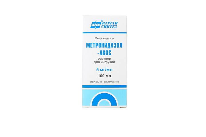 Метронидазол-Акос 0,5% р-р 100мл