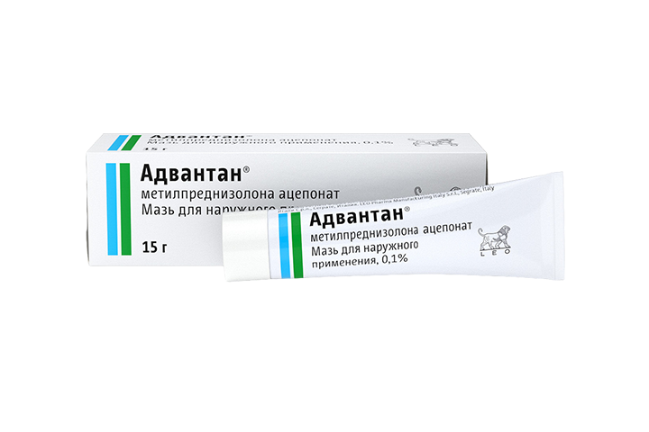 Адвантан 0,1% мазь д/нар прим 15г