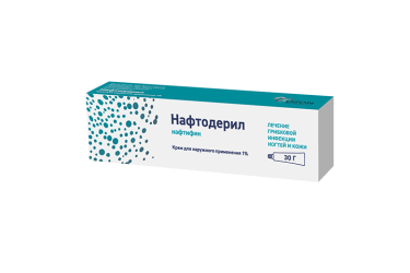 Нафтодерил 1% крем д/нар прим 30г
