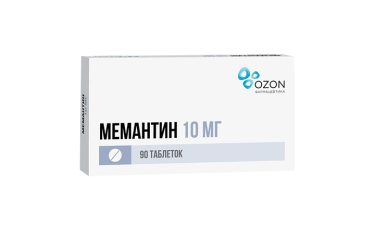 Мемантин 10мг табл п/пл/о №90