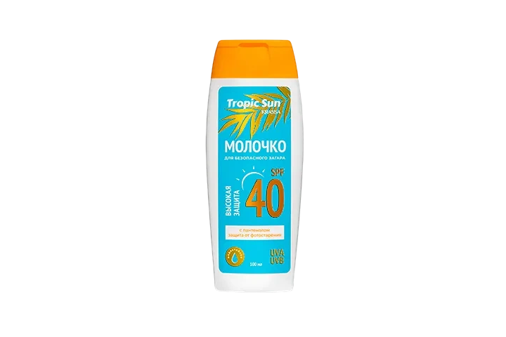 Krassa Tropic Sun Молочко д/безопас загара SPF40 100мл