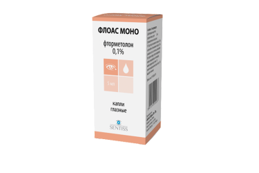 Флоас Моно 0,1% гл капли 5мл фл №1