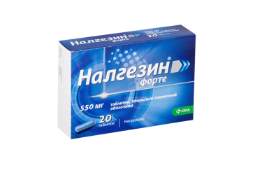 Налгезин форте 550мг табл п/пл/о №20