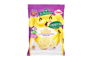 Jr.Korner Хлебцы Корнерсы дет 30г банан