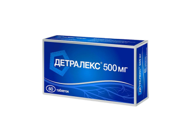 Детралекс 500мг табл п/пл/о №60
