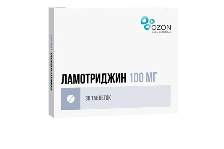 Ламотриджин 100мг табл №30