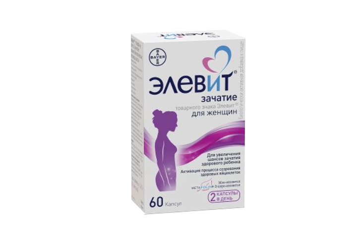 Элевит Зачатие капс №60